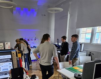 quickstart interns at makerspace